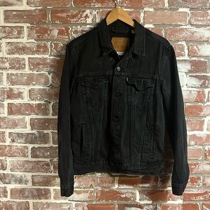 Levi Strauss Black Denim Jacket
